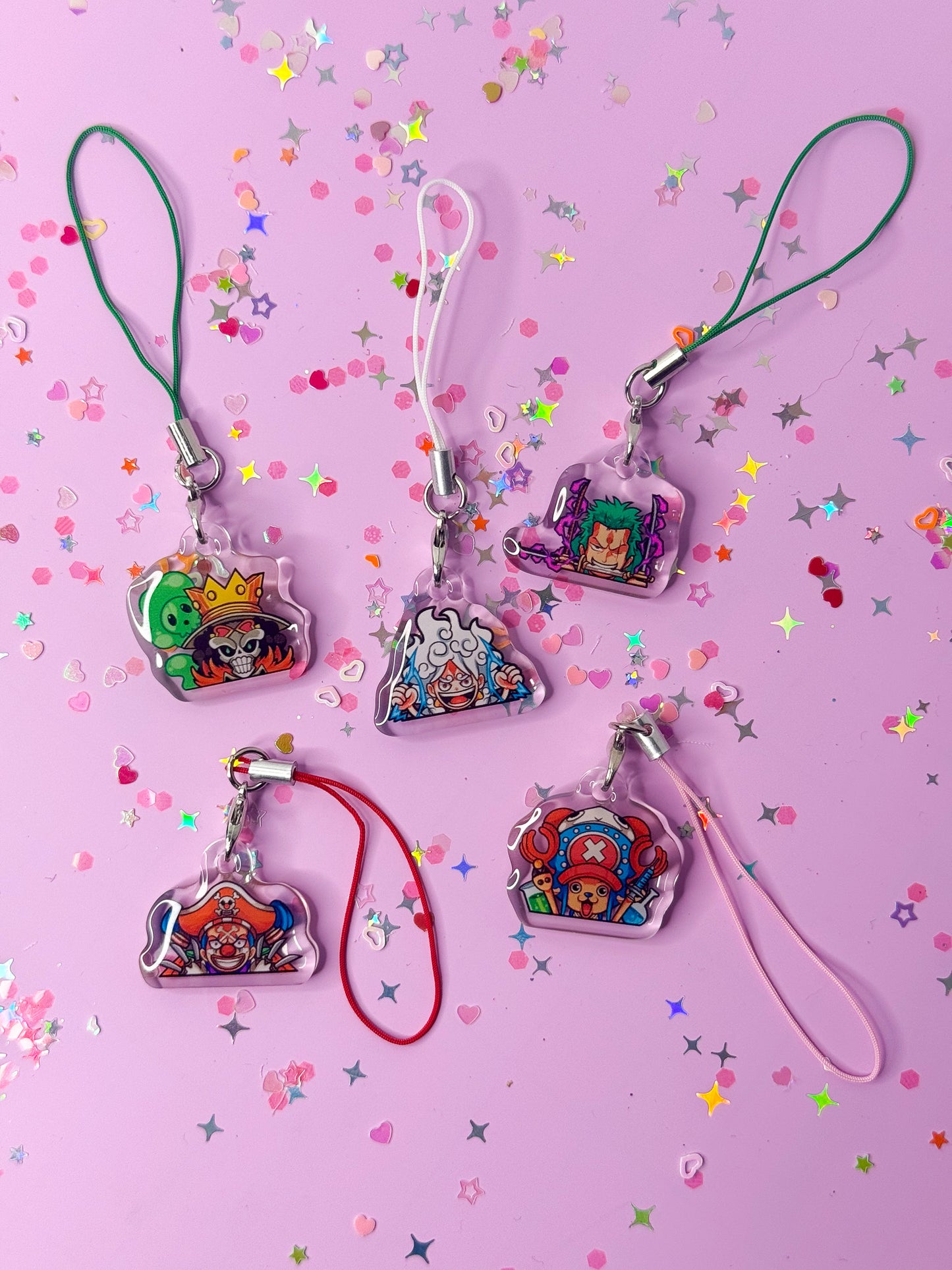 Pirate Phone Charms